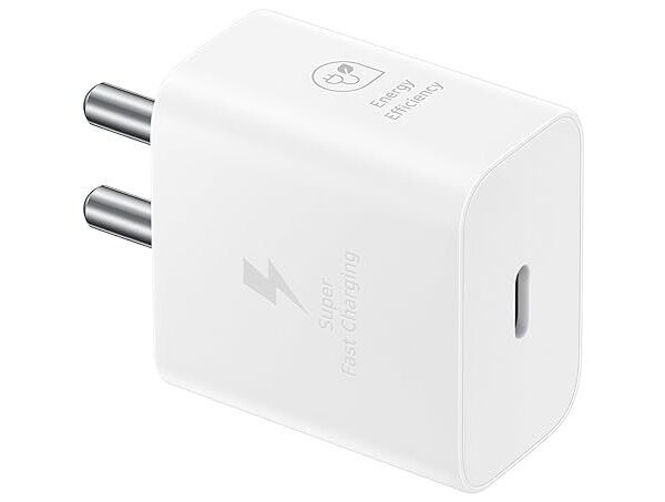 Samsung Original 25W Type-C Travel Adaptor Without Cable, White