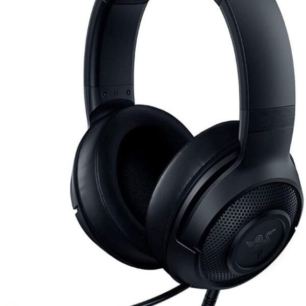 Razer Kraken X Lite Ultralight Gaming Headset: 7.1 Surround Sound Capable - Lightweight Frame - Bendable Cardioid Microphone - for PC, Xbox, PS4, Nintendo Switch - Classic Black