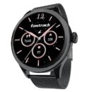 Fastrack Noir Pro Womens Smart Watch, 3.0 cm Super AMOLED Display, 390 * 390 Resolution, 100+ Sports Modes, SOS, BT Calling, Female Health Monitor, IP68, 5-Day Battery, 100+ Smartwatch Faces (Black)