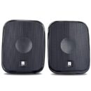 iBall Decor 9-2.0 USB Powered Computer Multimedia Speakers with in-line Volume Controller, Black d-3