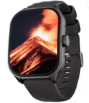 Fastrack Revoltt FS1 Pro|World's First,1.96" Super AMOLED|Highest Resolution|BT Calling Smartwatch  (Black Strap, Free Size)