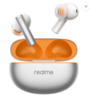 realme Buds Air 6 with 50dB ANC, 12.4mm Bass Driver, Hi-Res LHDC and 40 hours Playtime Bluetooth  (Flame Silver, True Wireless)